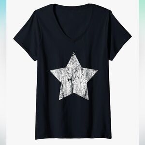 short sleeve star graphic t-shirt